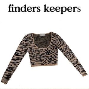 Finders Keepers cropped sweater